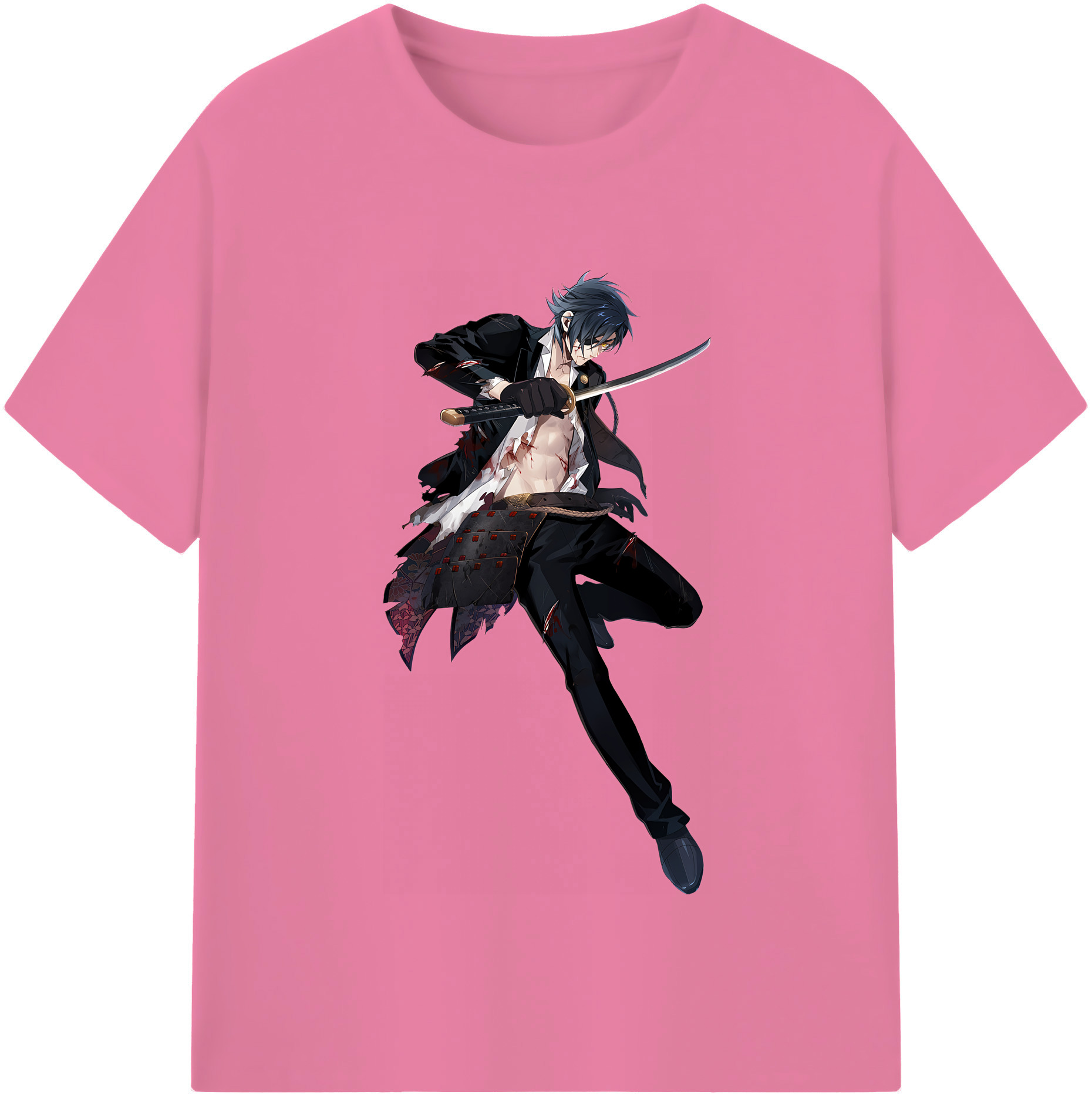 （画像用） 刀剣乱舞 Touken Ranbu 綿100％半袖Tシャツ（フロントプリント）